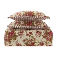 Waverly Norfolk 4-pc. Floral Midweight Comforter Set