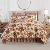 Waverly Norfolk 4-pc. Floral Midweight Comforter Set