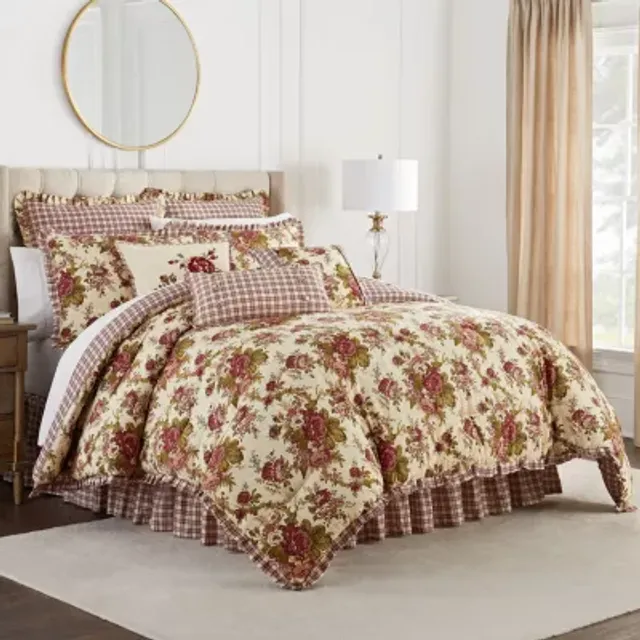 Waverly Mudan Floral Quilt Set