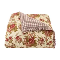 Waverly Norfolk 4-pc. Floral Midweight Comforter Set