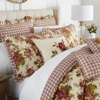 Waverly Norfolk 4-pc. Floral Midweight Comforter Set