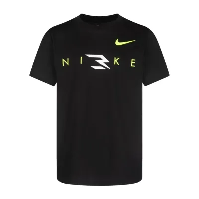 Nike 3BRAND by Russell Wilson Big Boys Crew Neck Short Sleeve Graphic T-Shirt