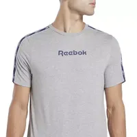 Reebok Mens Crew Neck Short Sleeve Graphic T-Shirt