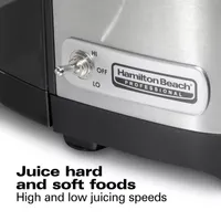 Hamilton Beach Professional Super Chute Easy Clean Juice Extractor