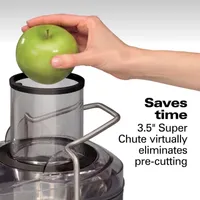 Hamilton Beach Professional Super Chute Easy Clean Juice Extractor