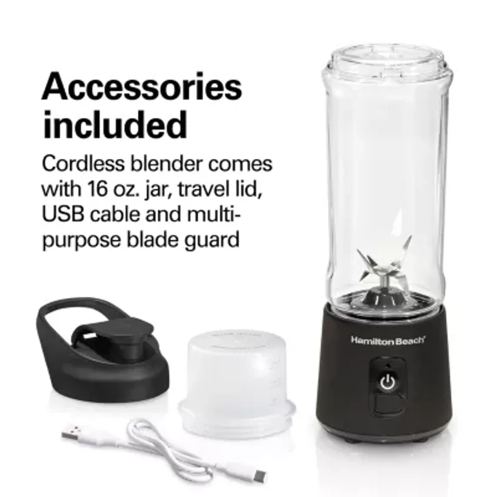 Hamilton Beach Blend Now Portable Cordless Blender