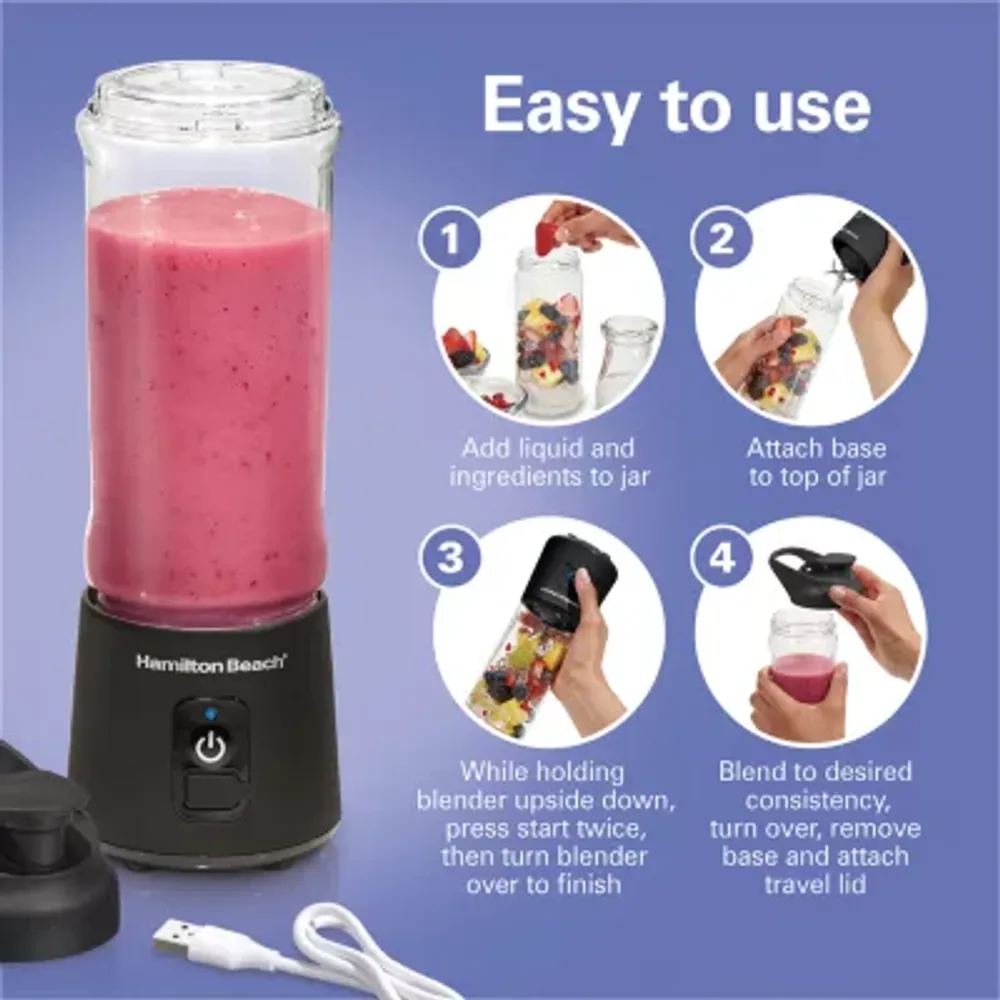 Hamilton Beach Blend Now Portable Cordless Blender