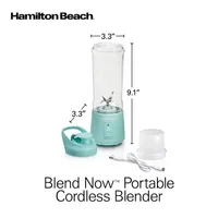 Hamilton Beach Blend Now Portable Cordless Blender