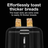 Proctor Silex Wide Slot 2 Slice Toaster