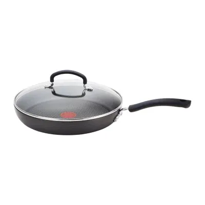 T-Fal 10" Aluminum Saute Pan with Lid