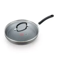 T-Fal 10" Aluminum Saute Pan with Lid