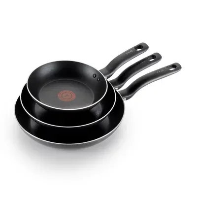 T-Fal 3-pc. Aluminum Non-Stick Frying Pan