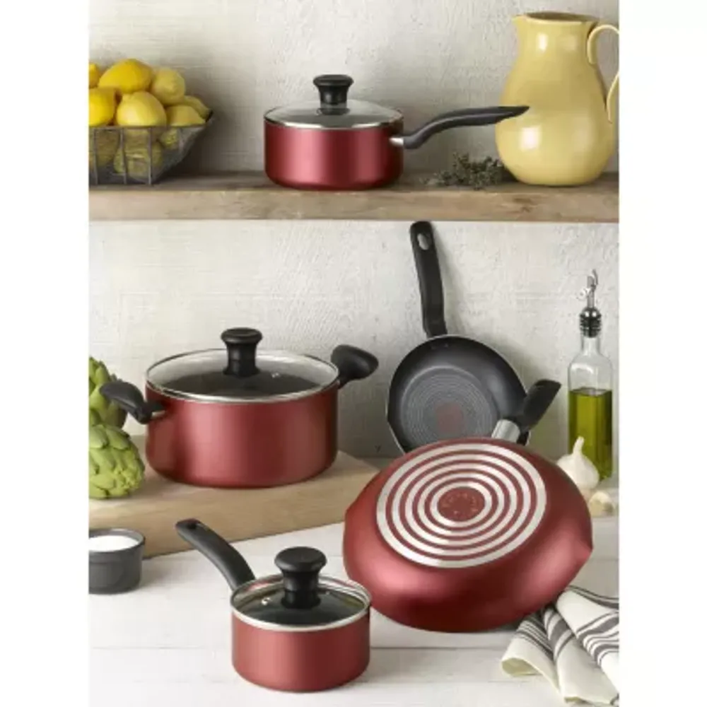 T-Fal Initiatives 18-pc. Aluminum Non-Stick Cookware Set