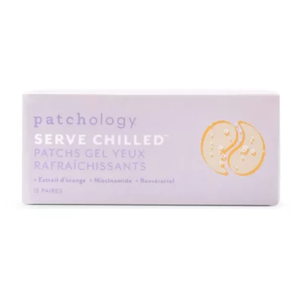 Patchology Serve Chilled Bubbly Eye Gels 15 Pair Jar