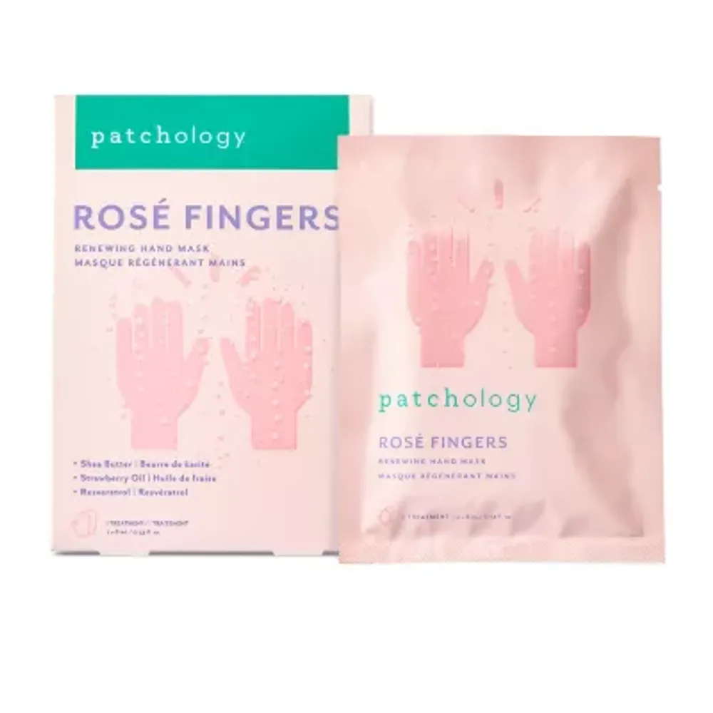 Patchology Rosé Fingers Renewing Hand Mask