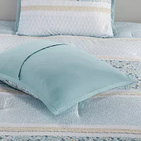 Madison Park Evian Seersucker 5-pc. Midweight Comforter Set