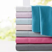 Intelligent Design Microfiber All Season Soft Touch Solid Sheet Set