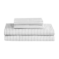 Madison Park Essentials Deacon Modern Stripe Comforter Set with Sheets