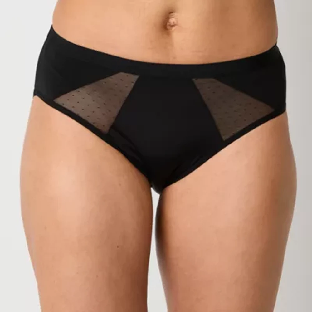 Liz Claiborne Micro Point Cooling High Cut Panty 351828