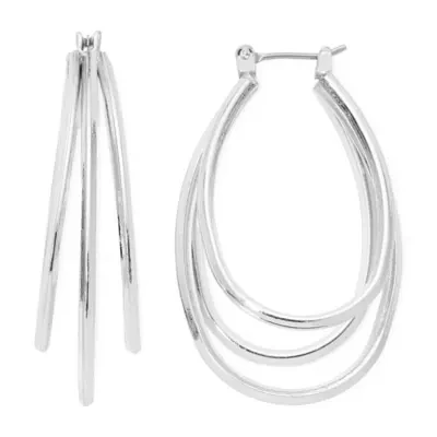 Liz Claiborne Layered Hoop Earrings