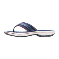 Clarks Womens Cloudsteppers Breeze Sea Flip-Flops