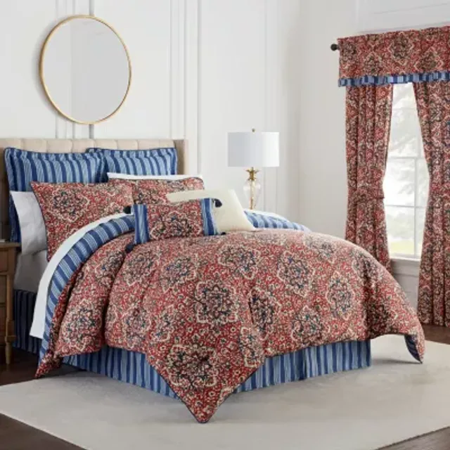 Waverly Mudan Floral Quilt Set