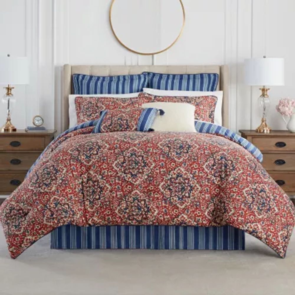 Waverly Tabriz 4-pc. Medallion Midweight Comforter Set