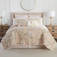 Waverly Mudan Floral Quilt Set