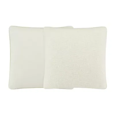 Waverly Textured Square Throw Pillow