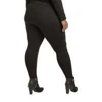 Poetic Justice Plus Womens Full Length Leggings