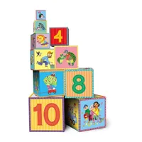 Eeboo Good Deeds Tot Tower/ Stacking Blocks