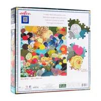 Eeboo Piece And Love Pebbles 1000 Piece Square Adult Jigsaw Puzzle Puzzle