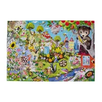 Eeboo Love Of Bees 100 Piece Jigsaw Puzzle Puzzle