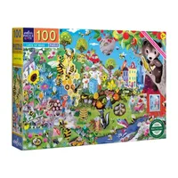 Eeboo Love Of Bees 100 Piece Jigsaw Puzzle Puzzle