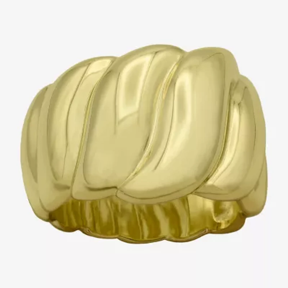 Sparkle Allure 14K Gold Over Brass Band