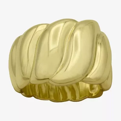 Sparkle Allure 14K Gold Over Brass Band