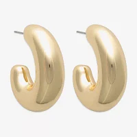 Bold Elements 10.4mm Hoop Earrings