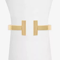 Bold Elements Gold Tone Cuff Bracelet