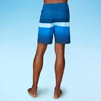 Free Country Striped Board Shorts