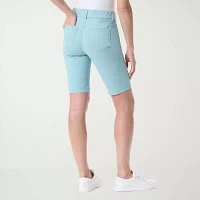 Gloria Vanderbilt Womens High Rise Bermuda Short