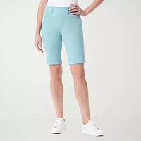 Gloria Vanderbilt Womens High Rise Bermuda Short