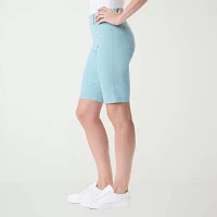 Gloria Vanderbilt Womens High Rise Bermuda Short