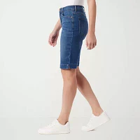 Gloria Vanderbilt Womens High Rise Bermuda Short