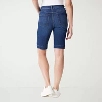 Gloria Vanderbilt Womens High Rise Bermuda Short