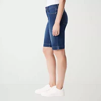 Gloria Vanderbilt Womens High Rise Bermuda Short