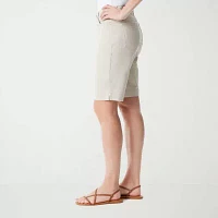 Gloria Vanderbilt Womens High Rise Bermuda Short