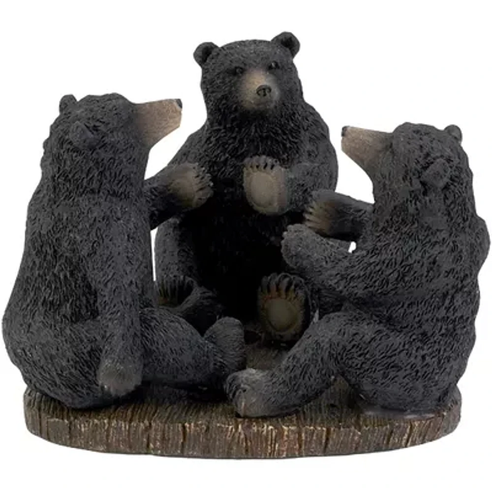 Avanti Black Bear Lodge Toothbrush Holder