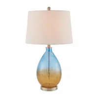 510 Design Cortina Set Of 2-pc Glass Table Lamp