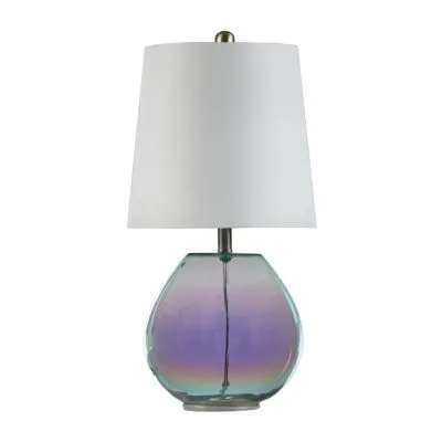 510 Design Ranier Iridescent Glass Table Lamp