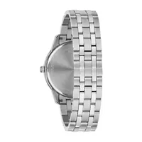 Bulova Sutton Unisex Adult Silver Tone Stainless Steel Bracelet Watch 96b338